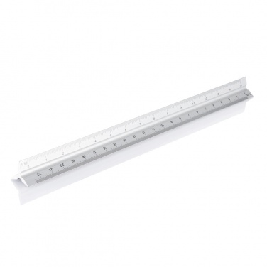 Logotrade liikelahjat kuva: Alumiininen kolmikulmaviivoitin - 30 cm
