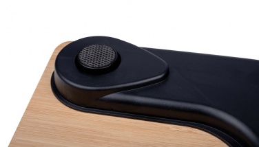 Logo trade liikelahjat mainoslahjat kuva: Grundig bambuinen digitaalinen henkilövaaka