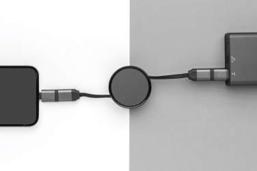 Logo trade mainoslahja kuva: Terra 6-in-1 johto RCS kierrätysalumiinista