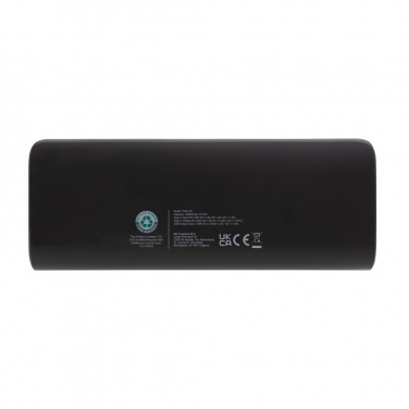 Logotrade liikelahja mainoslahja kuva: FlashCharge 20000mAh pikalatausvirtapankki RCS muovista