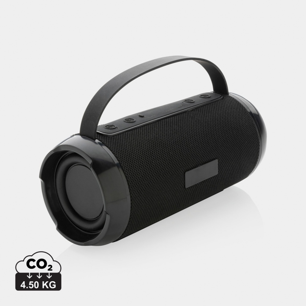Logo trade mainostuotet tuotekuva: RCS Soundboom vedenkestävä 6W kaiutin kierrät. muovista
