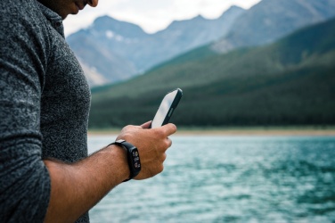 Logo trade liikelahjat mainoslahjat kuva: RCS aktiviteettikello 1.47" kierrätetystä TPU :stä