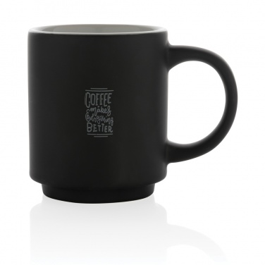 Logotrade mainoslahja tuotekuva: Keraaminen pinottava muki 180ml