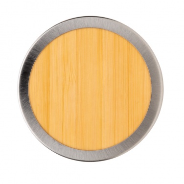 Logotrade mainoslahjat ja liikelahjat tuotekuva: Vuototiivis bambusta valmistettu termospullo