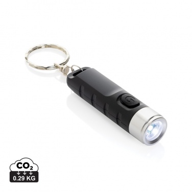 Logo trade mainostuote kuva: Globix RCS USB-ladattava avaimenperä taskulamppu