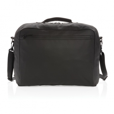 Logotrade liikelahjat mainoslahjat tuotekuva: Musta PVC-vapaa Fashion-laptoplaukku 15,6"
