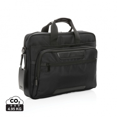 Logo trade liikelahjat tuotekuva: Swiss Peak AWARE™ RPET Voyager 15.6" tietokonelaukku