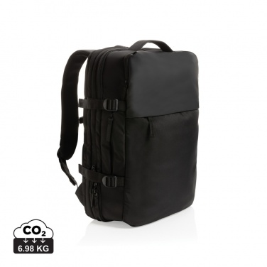 Logotrade liikelahja tuotekuva: Swiss Peak AWARE™ RPET 15.6" laajennettava viikonloppureppus