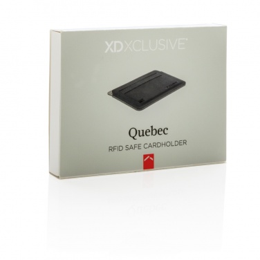 Logotrade mainostuotet kuva: Quebec RFID -turvakorttikotelo
