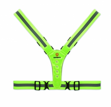 Logo trade liikelahja kuva: Heijastavat valjaat LED