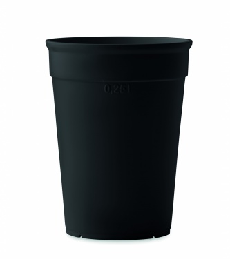 Logotrade mainoslahjat kuva: Kierrätetty PP-muki, 250 ml