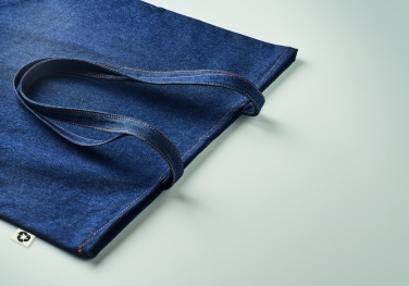 Logo trade mainoslahja ja liikelahja tuotekuva: Denim kassi