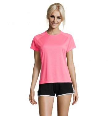 Logo trade mainoslahja kuva: SPORTY Naisten T paita 140g
