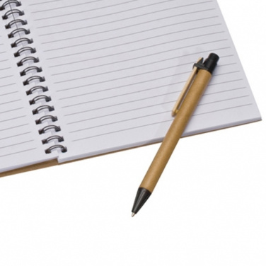 Logotrade mainoslahjat ja liikelahjat tuotekuva: A6 ECO Notepad KEYSTONE