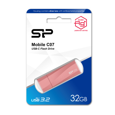 Logotrade liikelahjat mainoslahjat tuotekuva: PENDRIVE SILICON POWER MOBILE - C07 3.2 32GB