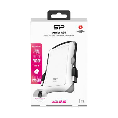 Logotrade liikelahjat kuva: Hard Disc Silicon Power Armor A30 1TB