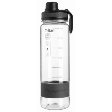Logotrade liikelahja mainoslahja kuva: Juomapullo KIBO 800 ml Schwarzwolf