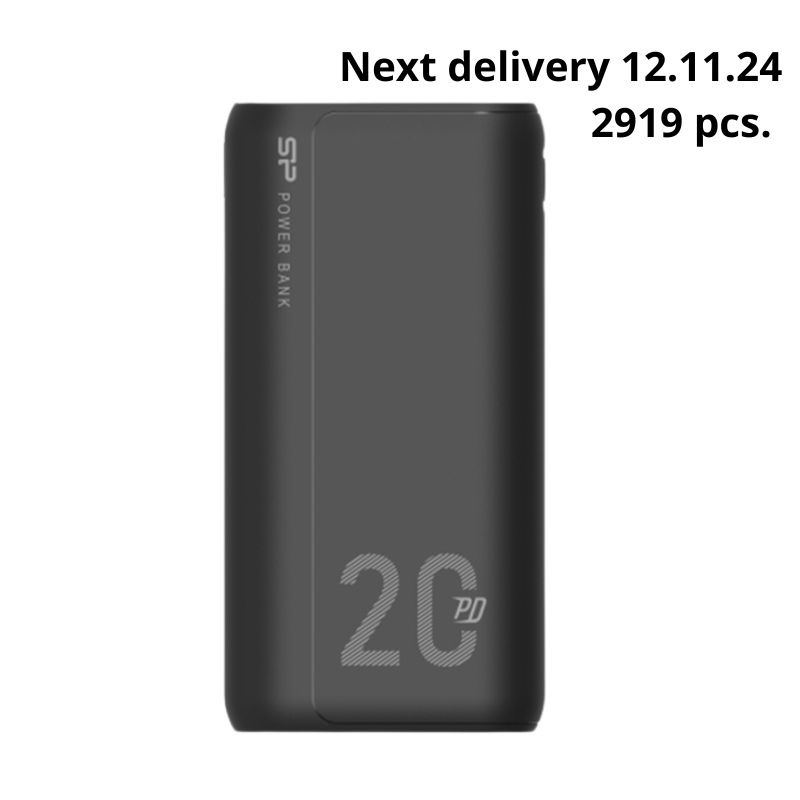 Logo trade mainoslahja ja liikelahja tuotekuva: Virtapankki Silicon Power QS15 20000 mAh