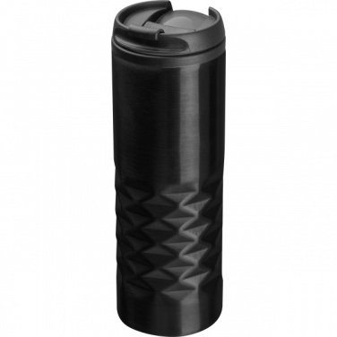 Logotrade mainoslahja tuotekuva: Lämpömuki ruostumattomasta teräksestä SANTANDER 500 ml