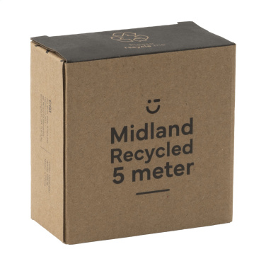Logotrade mainoslahja ja liikelahja kuva: Midland Kierrätetty 5 metrin mittanauha