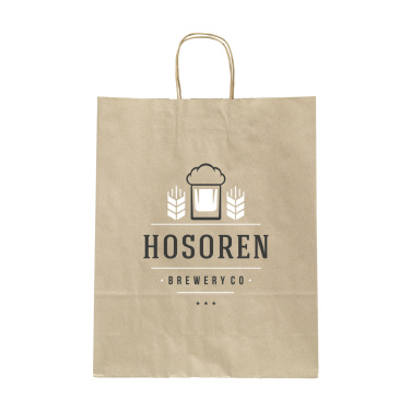 Logotrade mainostuote tuotekuva: Leaf It Bag kierrätetty ruohopaperi (90 g/m²) M