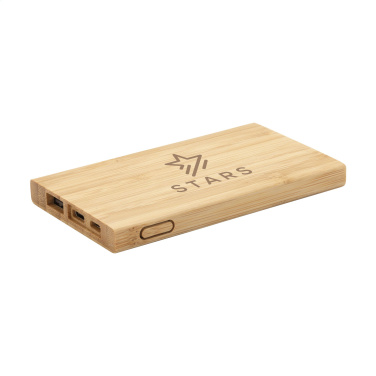 Logotrade mainostuote tuotekuva: Bamboo 4000 Powerbank ulkoinen laturi