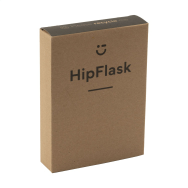 Logo trade mainoslahja ja liikelahja tuotekuva: Hipflask Bamboo 200 ml juomapullo