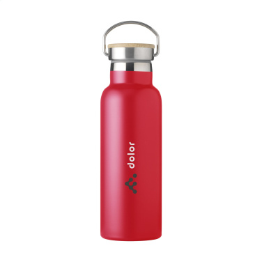 Logo trade mainostuotet tuotekuva: Nordvik RCS Recycled Steel 500 ml juomapullo