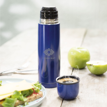 Logotrade liikelahjat mainoslahjat tuotekuva: ThermoColour RCS Recycled Steel 500 ml lämpöpullo