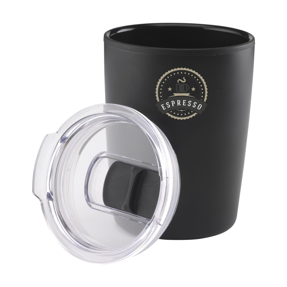 Logotrade liikelahjat kuva: Espresso-to-Go Muki RCS kierrätettyä terästä 170 ml