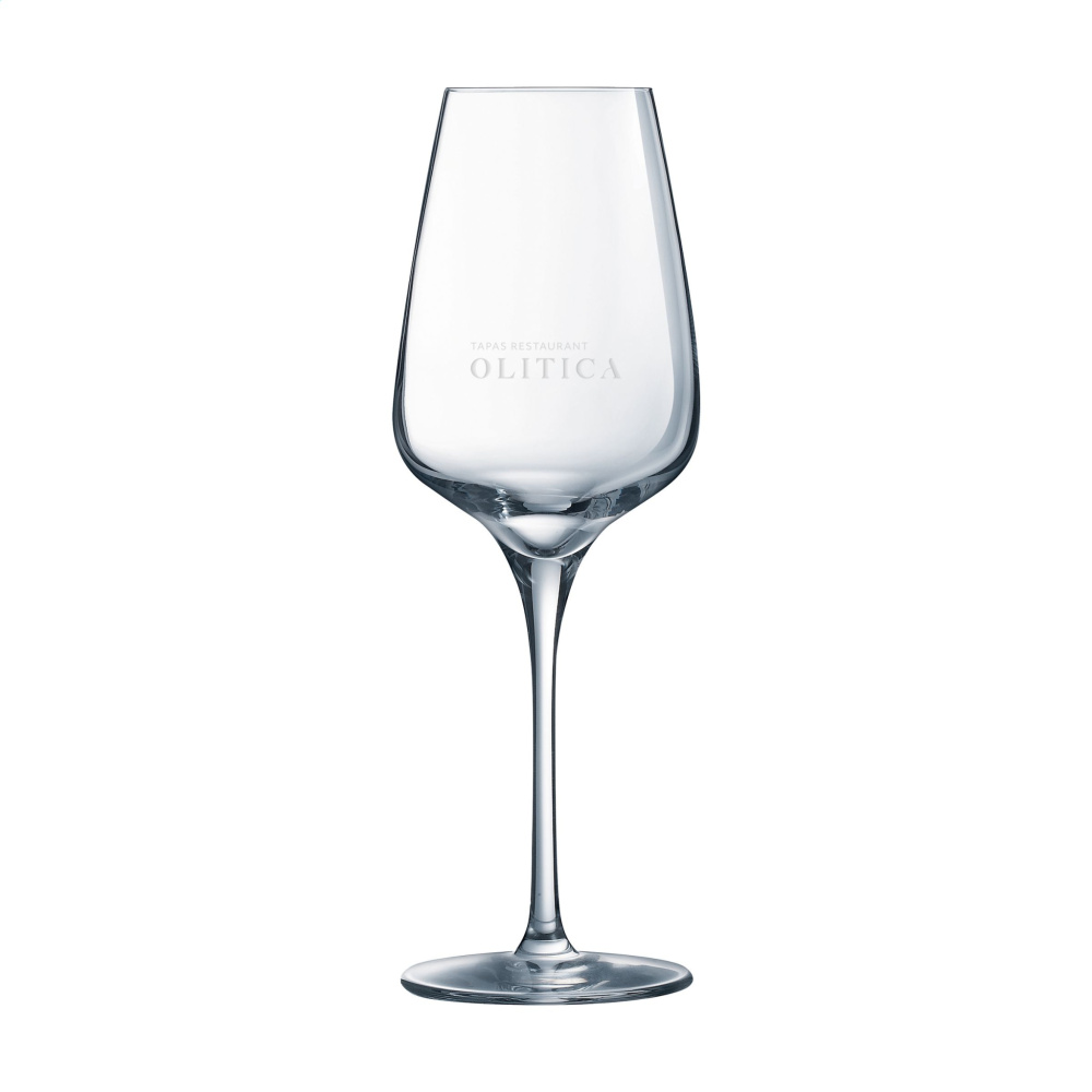 Logotrade mainoslahja tuotekuva: Riviera Viinilasi 350 ml