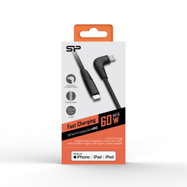 Logotrade mainostuotet kuva: TIEDONSIIRTOKAAPELI Boost Link Nylon LK50CL Type C Lightning