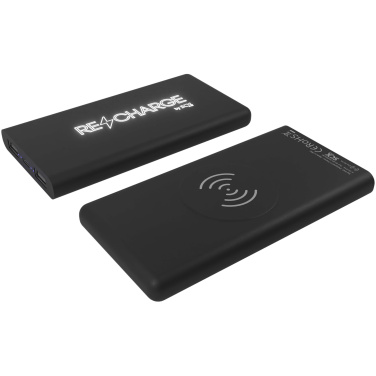 Logotrade liikelahjat kuva: SCX.design P40 10 000 mAh:n valaistuva langaton varavirtalähde