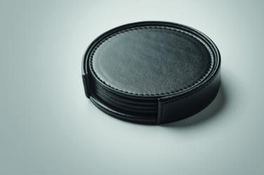 Logotrade mainoslahjat kuva: 4 kpl PU-lasinalusten sarja