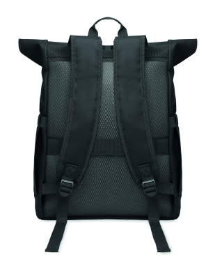 Logo trade mainostuotet tuotekuva: Rolltop tietokonereppu 600D