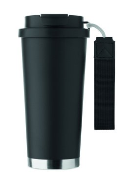 Logo trade mainoslahjat ja liikelahjat kuva: Kaksiseinäinen juomamuki 500ml