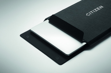 Logotrade mainostuote tuotekuva: 16" tietokoneen suoja huopaa