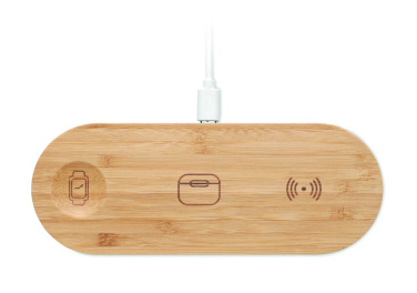 Logotrade mainostuotet kuva: 3 in 1 15W langaton laturi