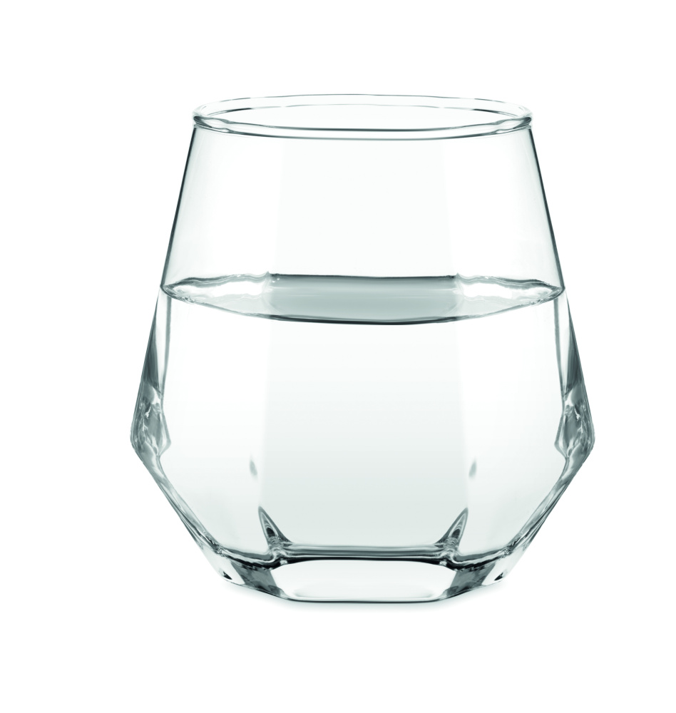 Logo trade liikelahjat mainoslahjat kuva: Matala juomalasi 300 ml