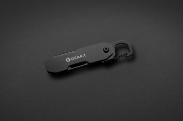 Logotrade mainostuote tuotekuva: Gear X taitettava EDC-työkalu karabiinilla