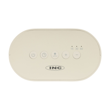 Logo trade mainoslahjat ja liikelahjat kuva: LumaRise RCS -herätyskello, valkoinen kohina, kierrätysmuovi