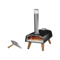 BOSKA Pizza Oven Pro Pellet, musta