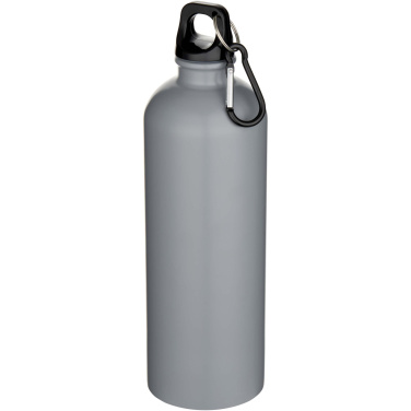 Logotrade mainostuote tuotekuva: Oregon 750 ml:n RCS-sertifioitu, yksiseinäinen, ruostumattomasta teräksestä valmistettu vesipullo jousihaalla