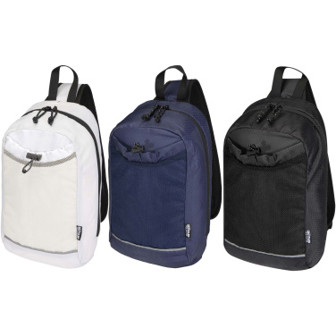 Logotrade liikelahja tuotekuva: Nomad 6 litran GRS-kierrätetystä materiaalista valmistettu crossbody-nesteytyslaukku