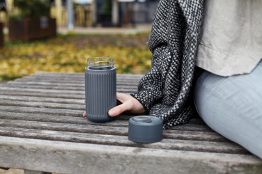 Logotrade mainoslahja ja liikelahja kuva: Black+Blum lasinen matkakuppi 340 ml