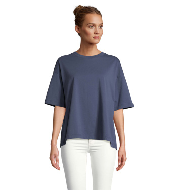 Logo trade mainoslahja kuva: BOXY DAMEN T-SHIRT OVERSIZE