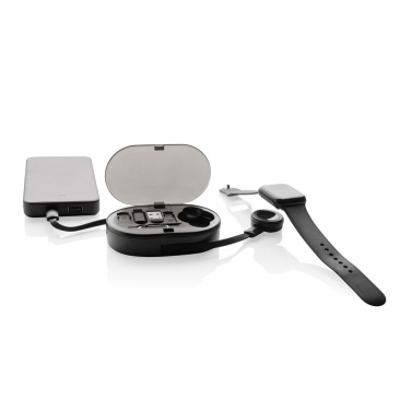 Logotrade mainoslahjat ja liikelahjat tuotekuva: Chargevix RCS -kierrätysmuovinen 60 W lataussetti