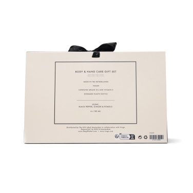 Logotrade mainoslahjat ja liikelahjat tuotekuva: VINGA x TGL -vartalo- ja käsienhoitosetti