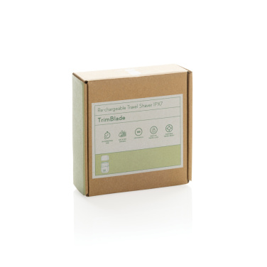 Logo trade mainoslahja ja liikelahja tuotekuva: TrimBlade ladattava matkapartakone (IPX7)