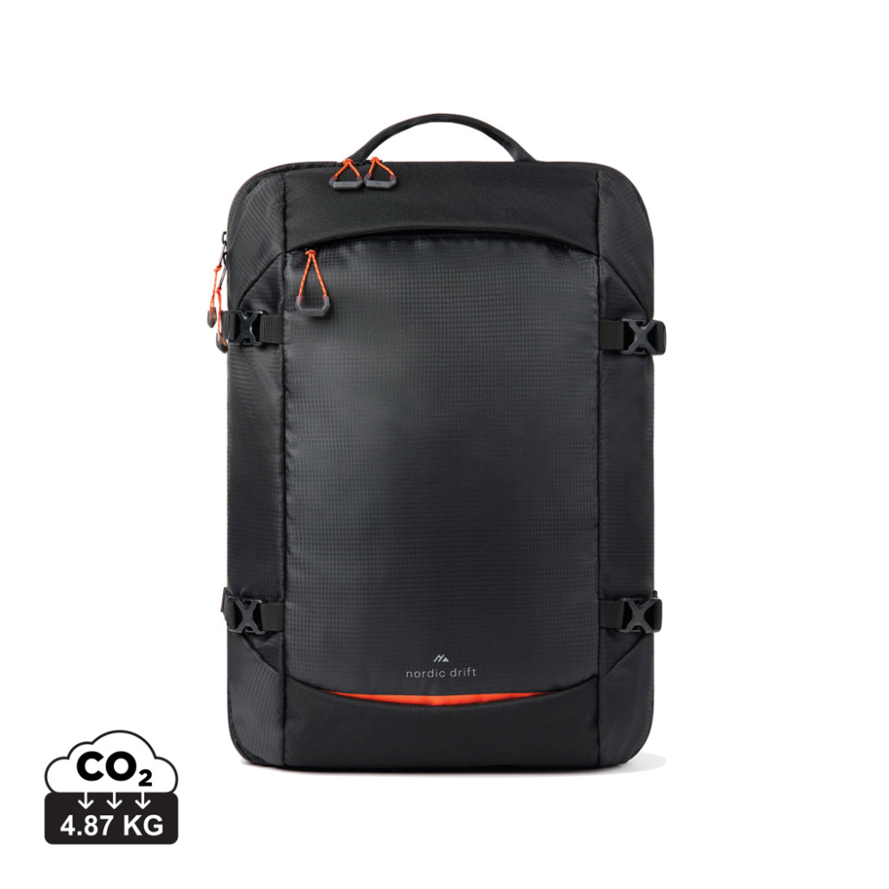 Logotrade mainoslahja tuotekuva: Nordic Drift RCS -matkareppu 25 L